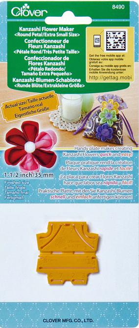 Clover Kanzashi Flower Maker 3 Styles