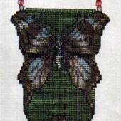 Butterfly Amulet - Pattern by Jill Oxton 