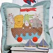 Sardine Club Cushion & Bib Pattern by Bronwyn Hayes