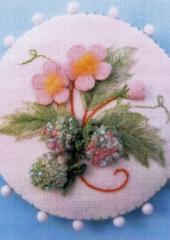 Windflower Embroidery by Jan Kerton available from Australian Needle Arts