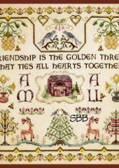 Cross Stitch Friendship Sampler