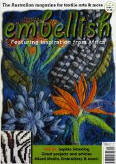 Embellish Magazine available from Australian Needle Arts