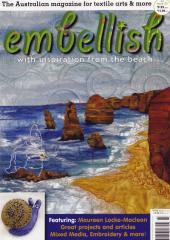 Embellish Magazines available from Australian Needle Arts