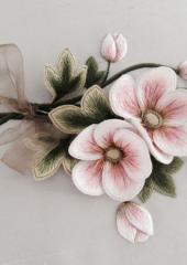 Japanese Wildflower Posy by Susan Porter available at Australian Needle Arts
