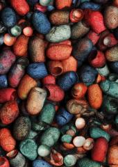 Silk Cocoons by Stef Francis available from Australian Needle Arts