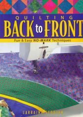 Quilting Back to Front available from Australian Needle Arts