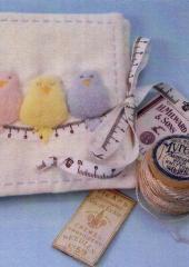 Windflower Embroidery by Jan Kerton available from Australian Needle Arts