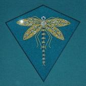 Bejewelled Dragonfly by Alison Cole