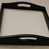 Small Square Tray - Black Finish