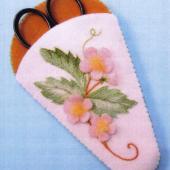 Blackberry Brambles Scissor Case by Jan Kerton