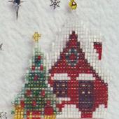 Christmas Cottage - Patterns by Jill Oxton