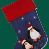 Xmas Penguins by Jan Kerton